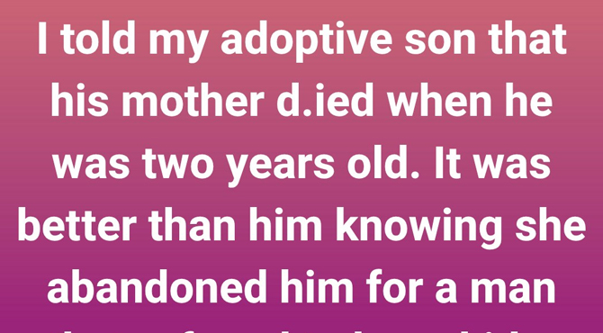 I Lied to My Son About His Mother — Years Later, It Ruined Our Family