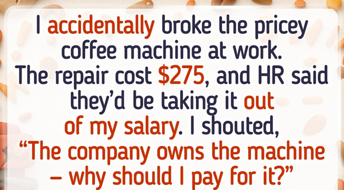 I Refused to Pay for the Office Coffee Machine — And It Backfired Swiftly