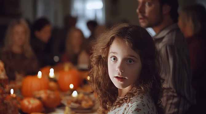 At Thanksgiving Dinner, My Daughter Stood up and Shouted, ‘And Where’s the Woman Dad Keeps in Our Shed?’