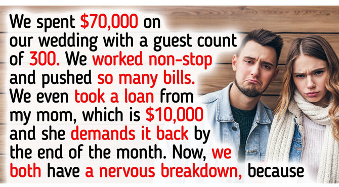 We Spent All Our Money on Our Wedding and Got a Miserable Amount in Gifts, We’re Devastated and Freaking Out