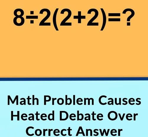 Math Problem Causes Controversy as People Disagree How to Solve It