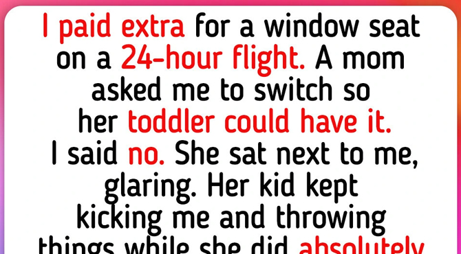 I Paid the Price for Refusing to Give My Window Seat to a Toddler on a 24-Hour Flight