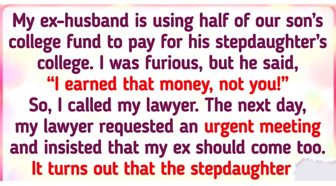 My Ex Was Wasting Our Son’s College Money on His Stepdaughter
