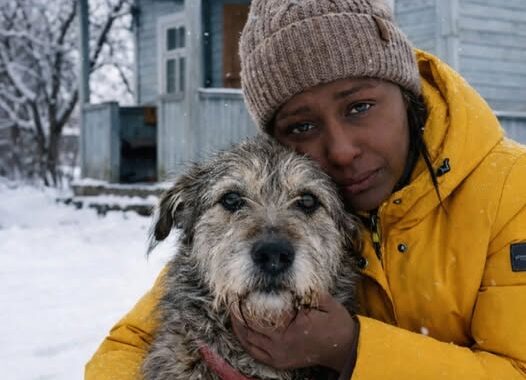 While My Sisters Fought for Grandma’s House, All I Took Was Her Old Dog — I Was Speechless When I Scanned the QR Code on His Collar