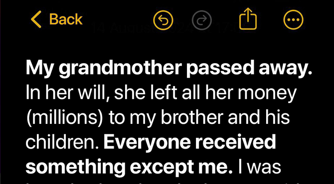 Linda Inherits Grandma’s Old Clocks & Greedy Brother Gets House, Turns Out She Got Almost $200K