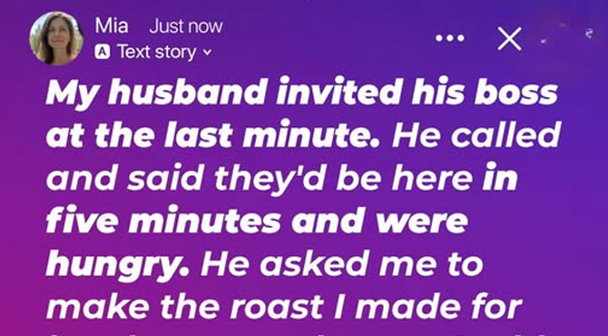 My Husband Invited His Boss at the Last Minute — He Was Shocked When He Sat at Our Table