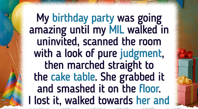 My MIL Made a Scene at My Birthday Party and Got Exactly What She Deserved
