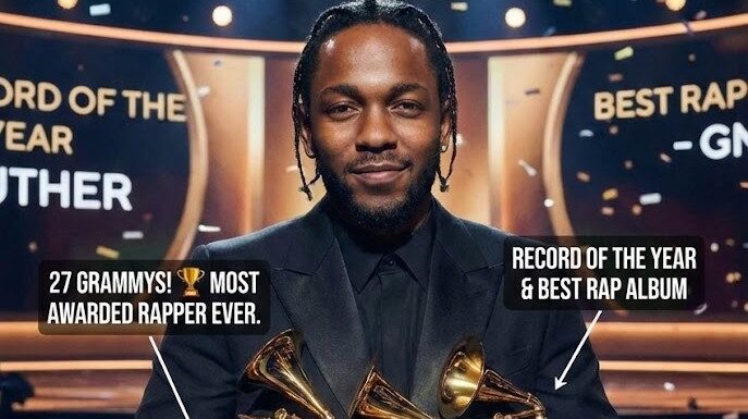Kendrick Lamar: Crowned King – A Historic Night at the 68th Grammy Awards