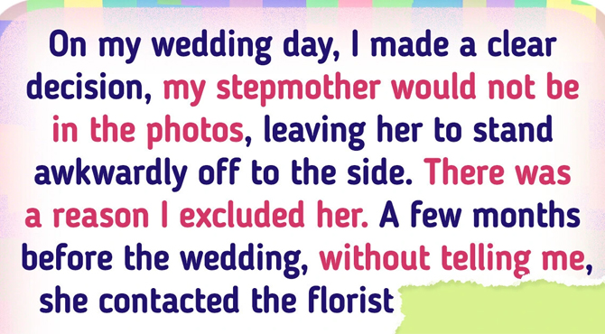 I Refused to Have My Stepmother in My Wedding Pictures