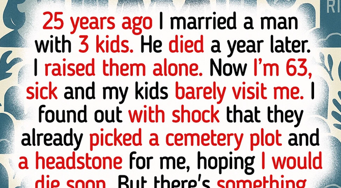 My Stepchildren Couldn’t Wait for Me to Die, Wanted My Money, I Gave Them Something to Choke On