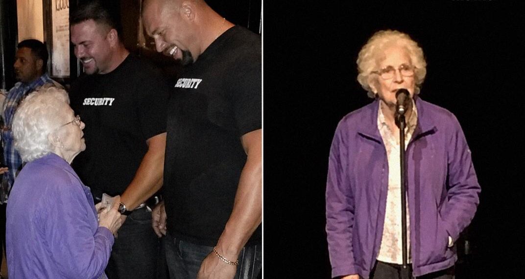 Bouncers Mocked an Elderly Woman for Her Appearance – Everyone Went Silent When She Walked onto the Stage