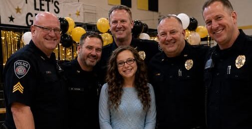 After My Husband Passed Away, I Went to the Father-Daughter School Dance in His Place – My Daughter’s Classmates Laughed Until 5 Officers Walked Into the Hall