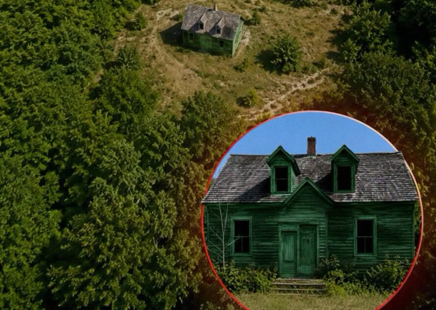 Flying over a Vast Wilderness, a Man Spotted a Strange House Deep in the Forest – What He Found There Left Him Speechless