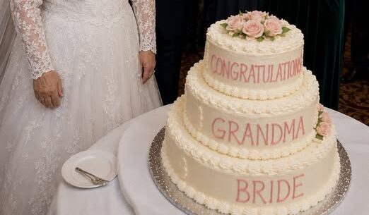 My Sister Sent a ‘Congratulations Grandma Bride’ Cake to My Wedding at 56 – What My Husband Did with It Made Everyone Gasp