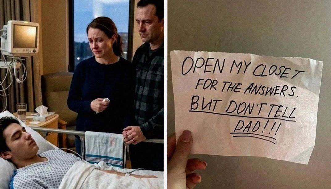 My Son Fell into a Coma After a Walk with His Dad – In His Hand Was a Note: ‘Open My Closet for the Answers, but Don’t Tell Dad’