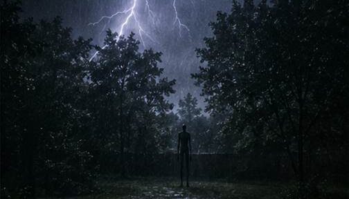 The Thing in My Backyard Only Appeared During Lightning Strikes